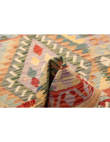 Kilim 104x150 Cm Kilim Afghanistan, Hand-carded Wool (warp: