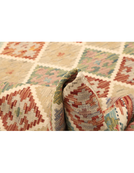 Kilim 109x139 Cm Kilim Afghanistan Hand-carded Wool