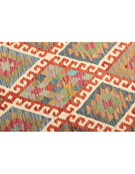 Kilim 100x156 Cm Kilim Afghan, Hand-carded Wool (warp: