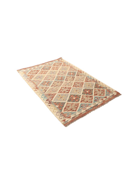 Kilim 101x153 Cm Kilim, Afghanistan, Lana Cardata A Mano,