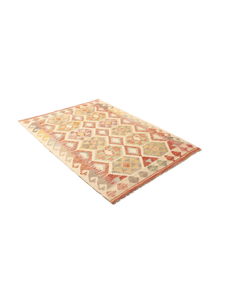 Kilim 112x156 Cm Kilim Afghanistan Lana Cardata A Mano
