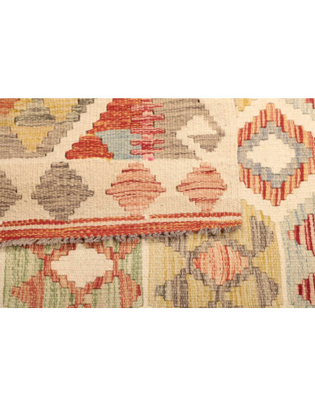 Kilim 112x156 Cm Kilim Afghanistan Hand-carded Wool Cotton