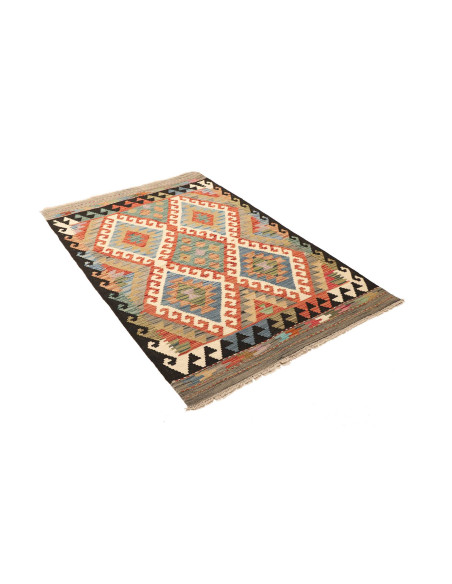 Kilim 103x158 Cm Kilim, Afghanistan, Hand-carded Wool (warp: