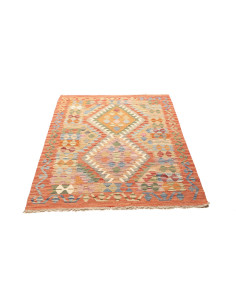 Kilim 105x150 Cm Kilim Afghanistan Hand-carded Wool (warp 2