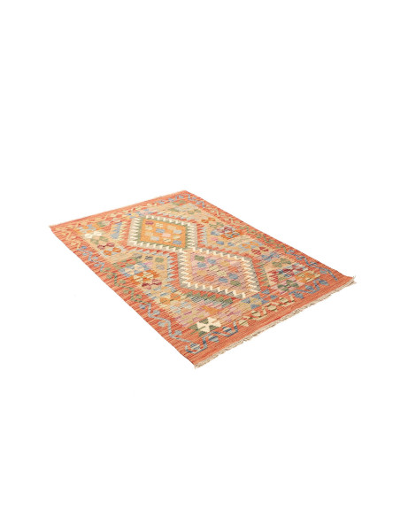 Kilim 105x150 Cm Kilim Afghanistan Lana Cardata A Mano