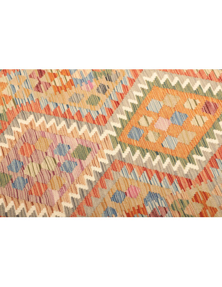 Kilim 105x150 Cm Kilim Afghanistan Hand-carded Wool (warp
