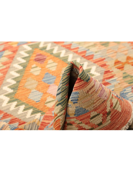 Kilim 105x150 Cm Kilim Afghanistan Hand-carded Wool (warp