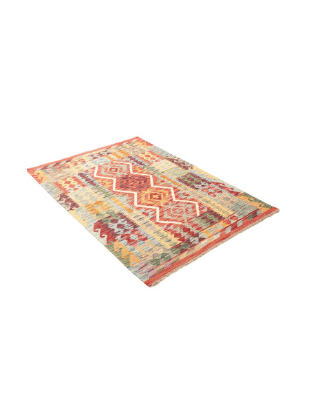 Kilim 104x153 Cm Kilim Afghanistan, Lana Cardata A Mano