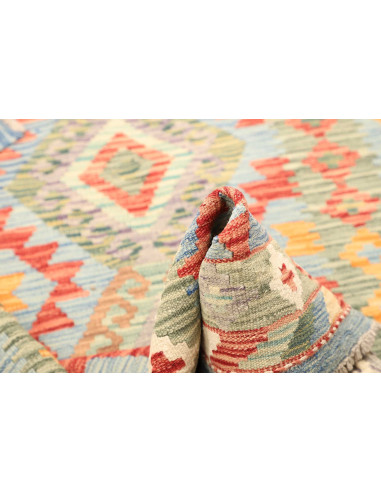 Kilim 97x145 Cm Kilim, Afghanistan, Hand-carded Wool (warp: