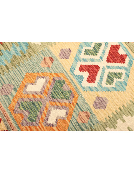 Kilim 102x148 Cm Kilim, Afghanistan, Hand-carded Wool (warp: