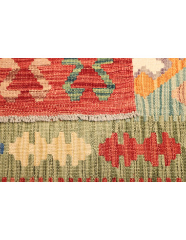 Kilim 102x148 Cm Kilim, Afghanistan, Lana Cardata A Mano