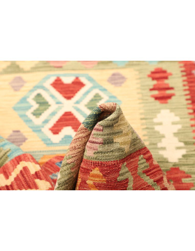 Kilim 102x148 Cm Kilim, Afghanistan, Hand-carded Wool (warp: