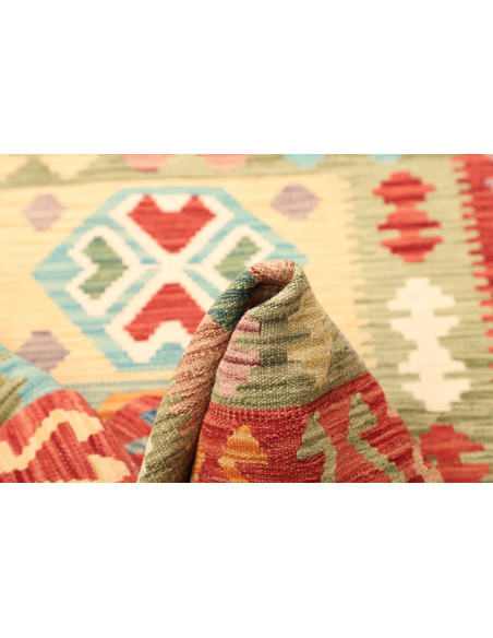 Kilim 102x148 Cm Kilim, Afghanistan, Hand-carded Wool (warp: