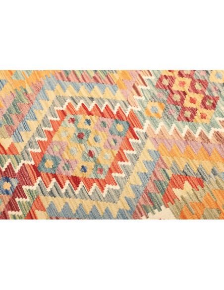 Kilim 102x148 Cm Kilim, Afghanistan, Lana Cardata A Mano