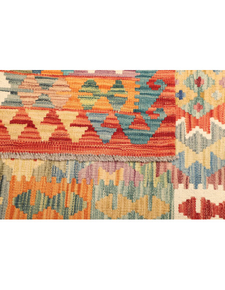 Kilim 102x148 Cm Kilim, Afghanistan, Lana Cardata A Mano
