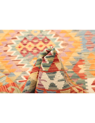 Kilim 102x148 Cm Kilim, Afghanistan, Lana Cardata A Mano