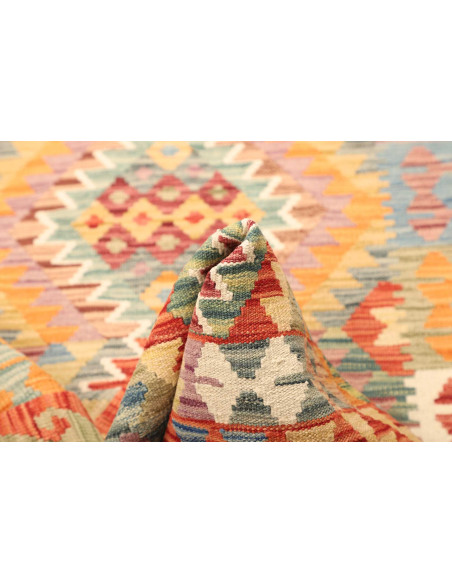 Kilim 102x148 Cm Kilim, Afghanistan, Lana Cardata A Mano