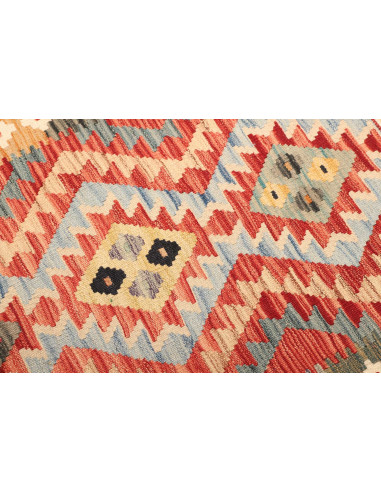 Kilim 101x147 Cm Kilim Afghanistan Hand-carded Wool (warp: