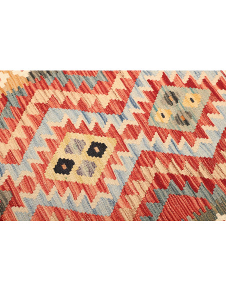 Kilim 101x147 Cm Kilim Afghanistan Hand-carded Wool (warp: