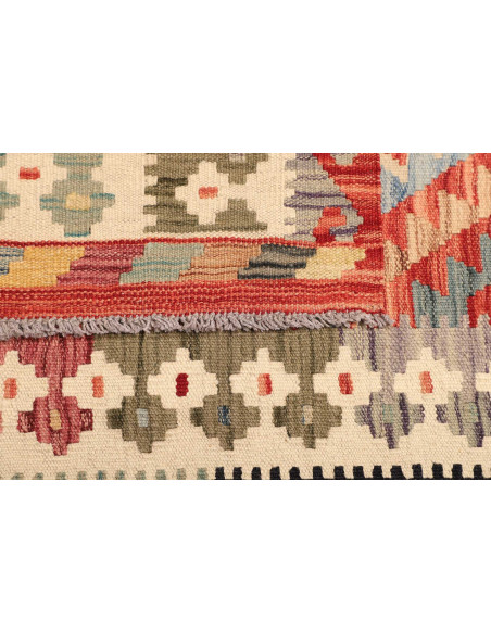 Kilim 101x147 Cm Kilim Afghanistan Hand-carded Wool (warp:
