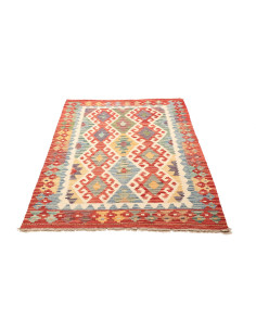 Kilim 106x152 Cm Kilim, Afghanistan, Hand-carded Wool (warp: 2