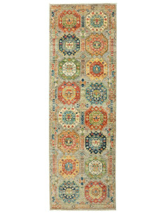 Tappeto Tribal Pakistan 79x249 Grigio-beige Ter
