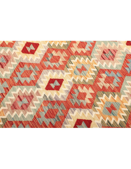 Kilim 183x247 Cm Kilim, Afghanistan, Hand-carded Wool (warp: