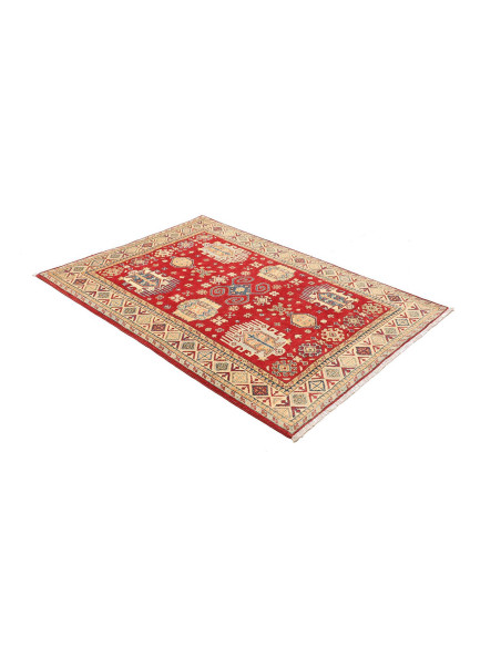Kazak 121x170 Cm Kazak, Pakistan, Hand-carded Wool (warp: