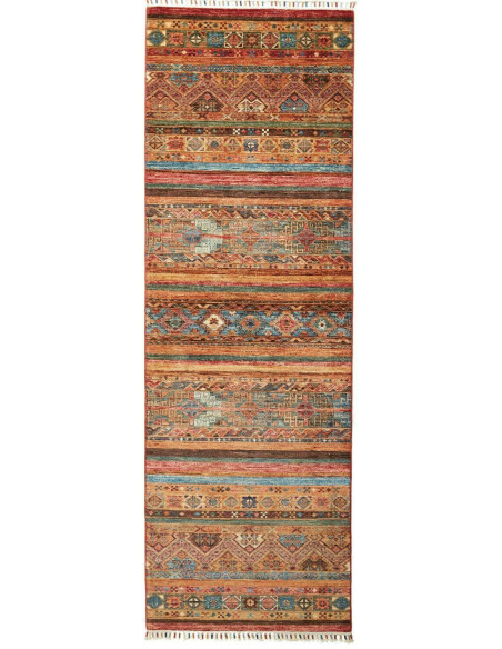 Samarkand 80x247 Cm Samarkand Pakistan Lana Cardata A Mano