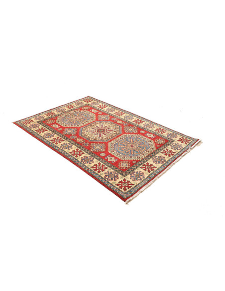 Kazak 121x174 Cm Kazak, Pakistan, Hand-carded Wool (warp: