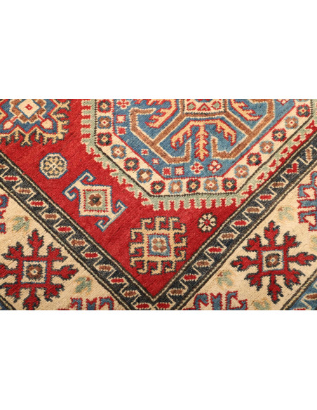Kazak 121x174 Cm Kazak, Pakistan, Hand-carded Wool (warp: