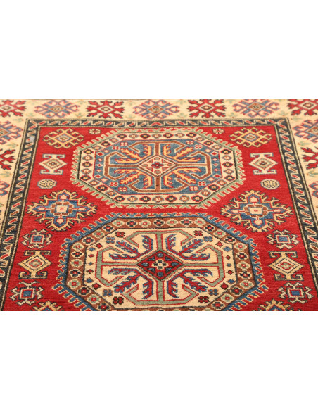 Kazak 121x174 Cm Kazak, Pakistan, Hand-carded Wool (warp:
