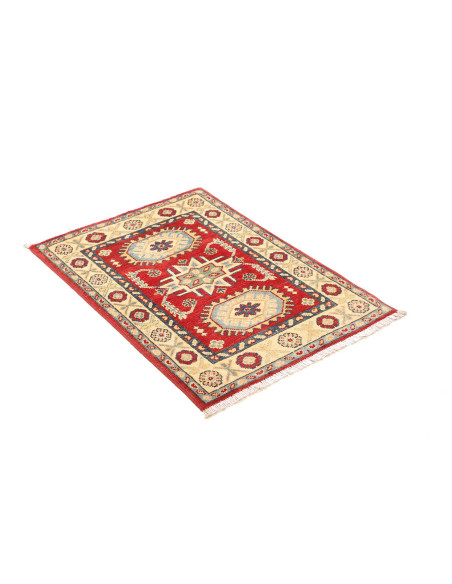 Kazak 63x91 Cm Kazak, Pakistan, Hand-carded Wool (warp: