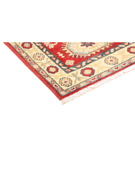 Kazak 63x91 Cm Kazak, Pakistan, Lana Cardata A Mano (ordito: