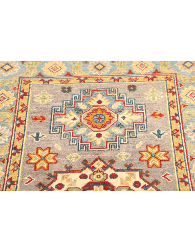Kazak 83x125 Cm Kazak, Afghanistan, Hand-carded Wool, Warp: