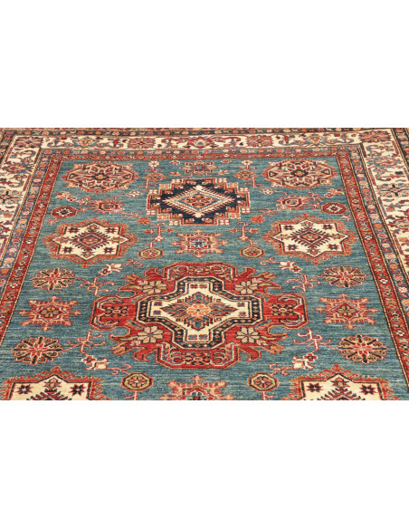 Kazak Fine 166x238 Cm Kazak Fine, Pakistan, Hand-carded Wool