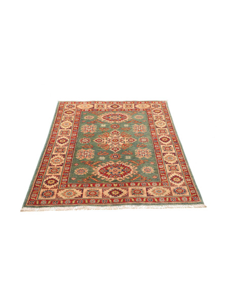 Kazak 105x150 Cm Kazak, Pakistan, Lana Cardata A Mano,
