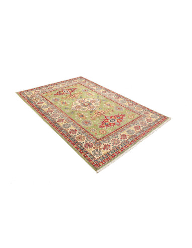 Kazak 148x205 Cm Kazak Afghanistan Lana Cardata A Mano