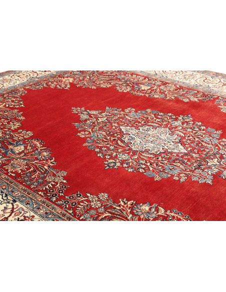 Sarough 267x368 Cm Sarough, Persia, Hand-carded Wool (warp: