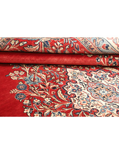 Sarough 267x368 Cm Sarough, Persia, Lana Cardata A Mano