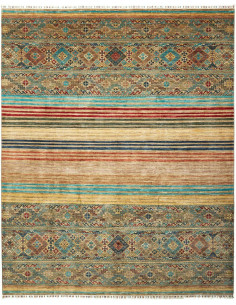 Rubin 249x306 Cm Rubin, Pakistan, Lana Cardata A Mano