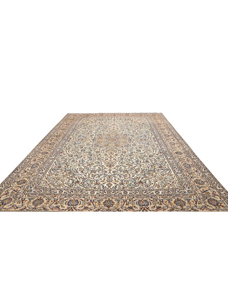 Kashan 297x393 Cm Kashan, Persia, Hand-carded Wool (cotton