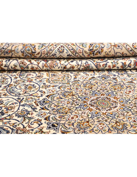 Kashan 297x393 Cm Kashan, Persia, Hand-carded Wool (cotton
