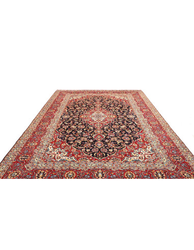 Kashan 260x360 Cm Kashan, Persia, Hand-carded Wool (warp: