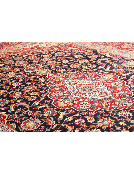 Kashan 260x360 Cm Kashan, Persia, Lana Cardata A Mano