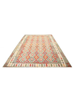 Kilim 202x294 Cm Kilim Afghanistan, Hand-carded Wool 2