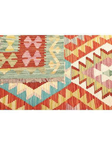 Kilim 205x299 Cm Kilim, Afghanistan, Hand-carded Wool (warp: