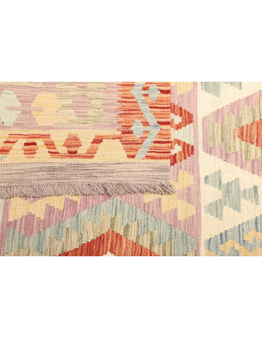 Kilim 198x298 Cm Kilim Afghanistan Lana Cardata A Mano