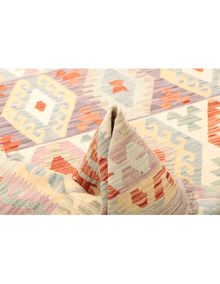 Kilim 198x298 Cm Kilim Afghanistan Hand-carded Wool (warp:
