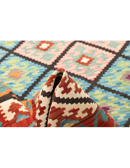Kilim 208x293 Cm Kilim, Afghanistan, Hand-carded Wool (warp: